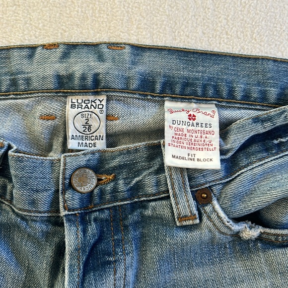 Lucky Brand low cut jeans size 2 /26 - Picture 4 of 5